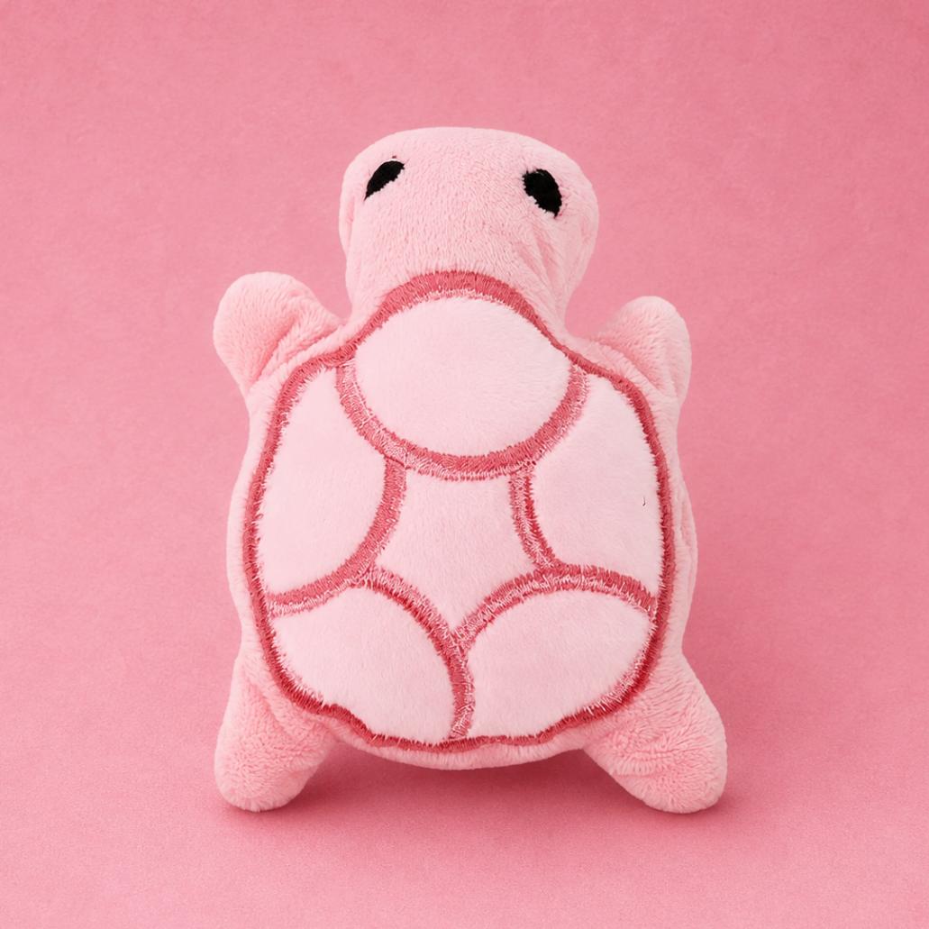 Plush Turtle Squeaky Dog Toy