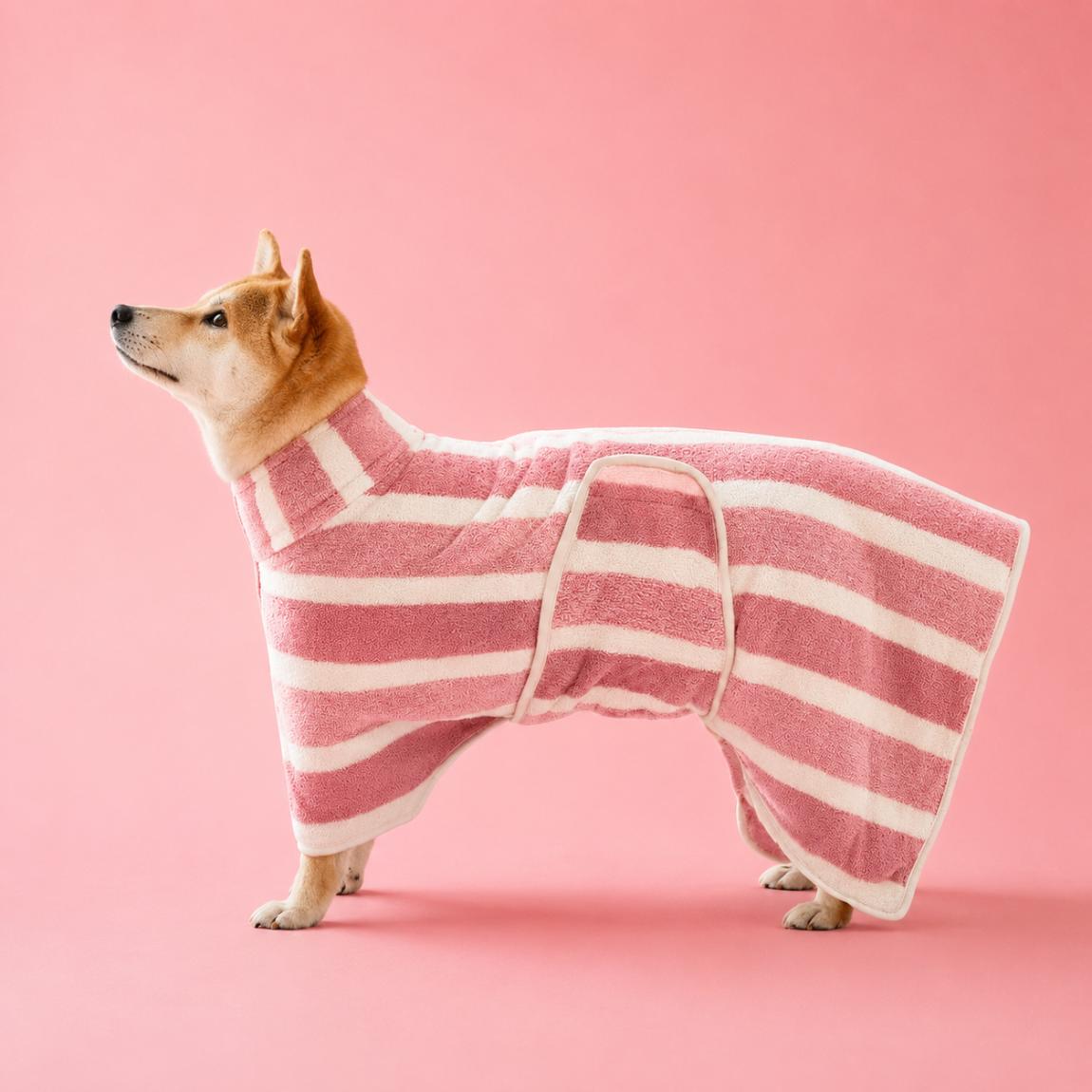 Quick-Dry Pet Bathrobe