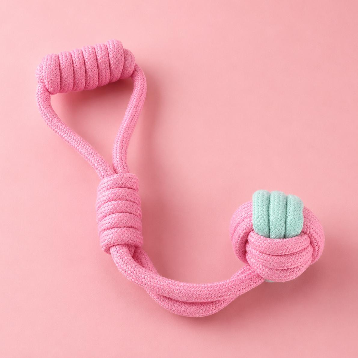 Rope Tug & Ball Dog Toy